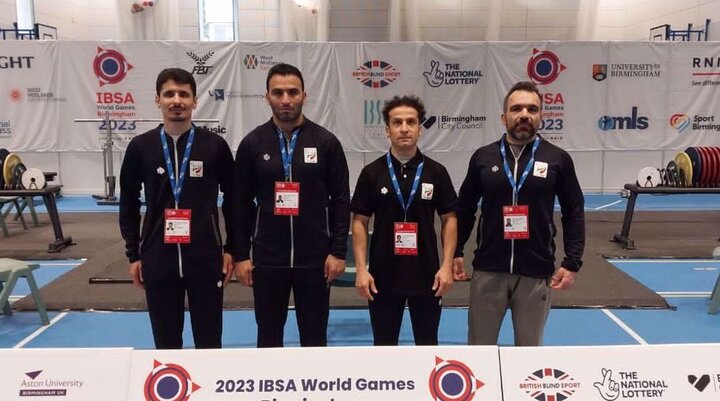 Iran visually challenged powerlifters win 8 medals