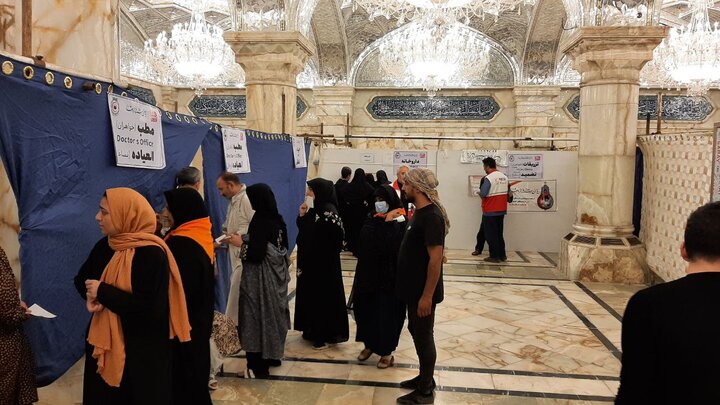 درمانگاه صحن حضرت زهرا روزانه ۸۰۰ تا ۱۲۰۰ زائر را پذیرش میکند