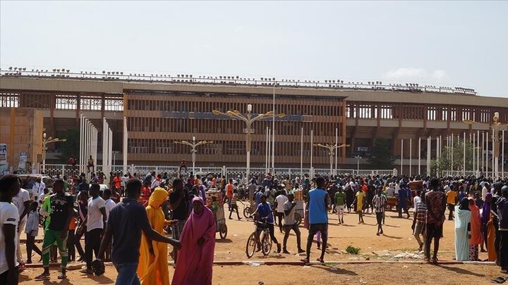 Nigeriens rally in Niamey in support of military leadership