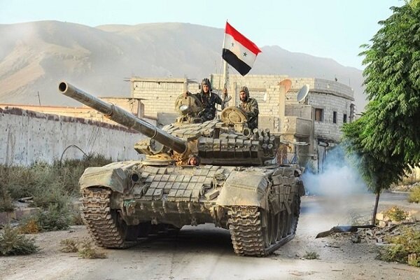 شام کی مسلح افواج کا صوبہ ادلب میں "دہشت گرد گروہ کے خلاف آپریشن