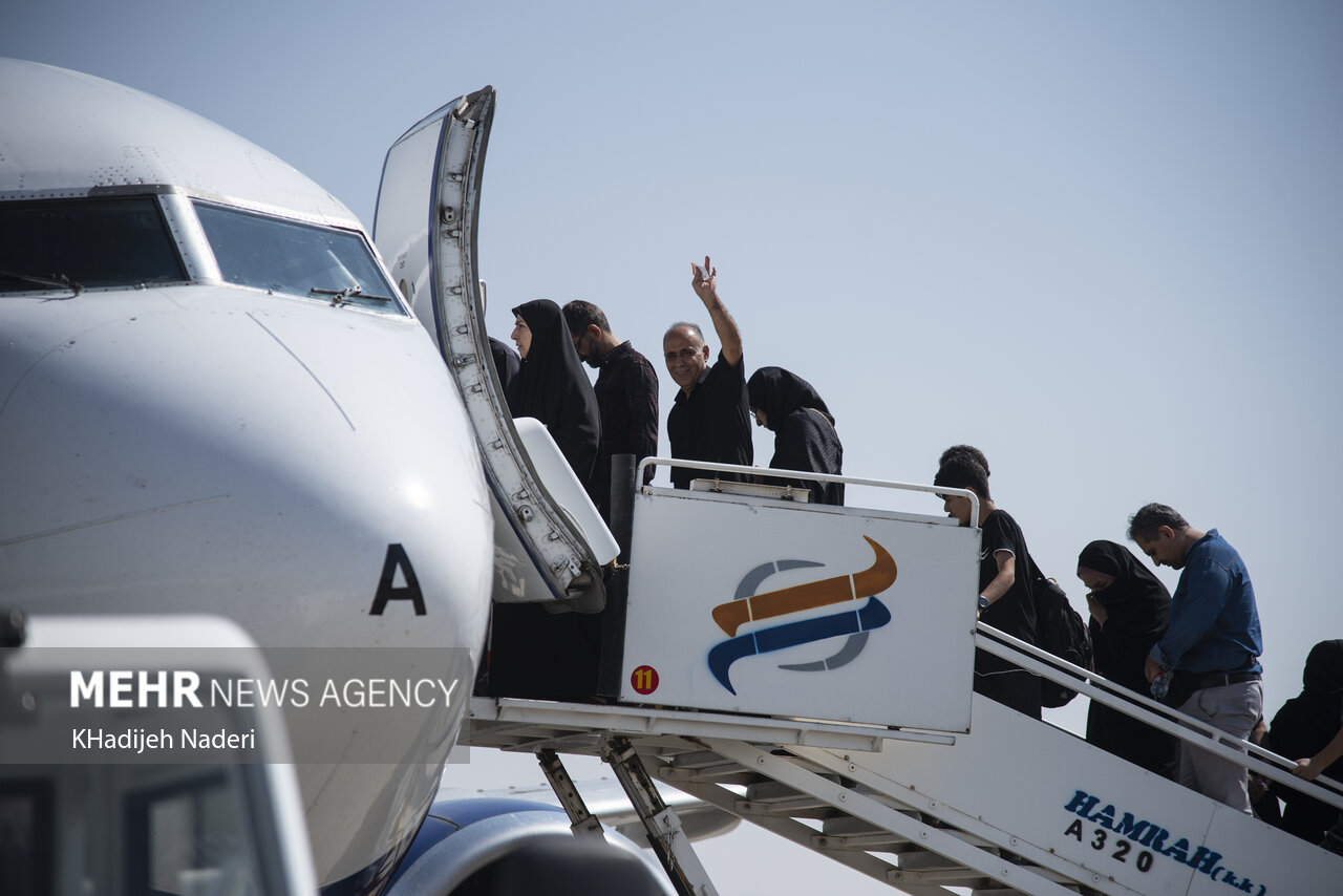 ۷ هزار و ۸۵۳ نفر از فرودگاه اصفهان به سرزمین وحی اعزام می‌شوند