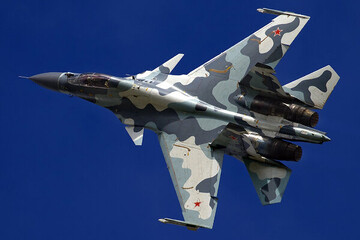 Russian Su-30 prevents border violation by US drone