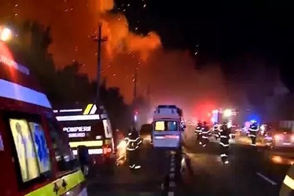 Huge blasts at Romania fuel station kill one, injure dozens