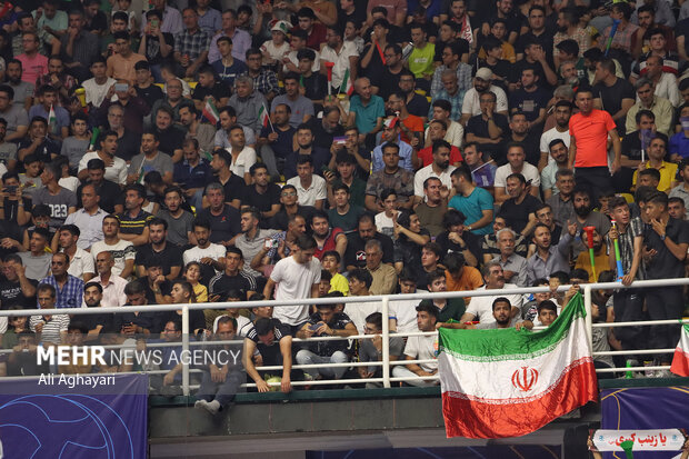 بازی والیبال ایران و ژاپن