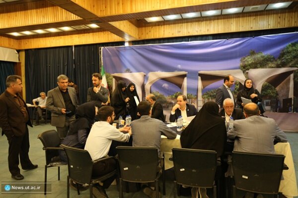 نشست ملاقات عمومی رئیس و اعضای هیأت رئیسه دانشگاه تهران برگزار شد 2