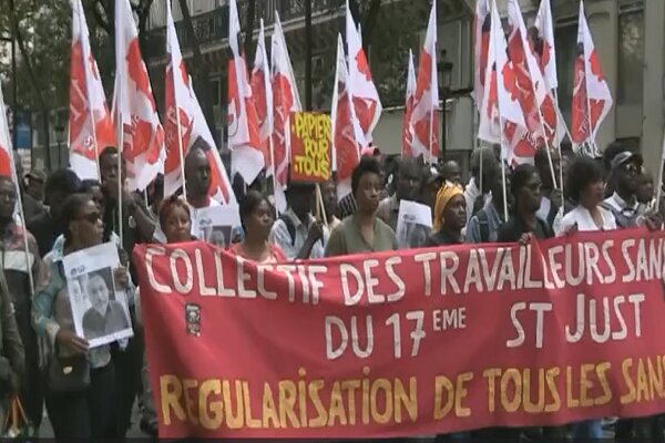 VIDEO: Rally held in Paris against draft of immigration law