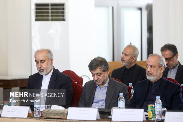 ناصر کنعانی سخنگوی وزارت امور خارجه در همایش روسا و مسئولان بین الملل دانشگاه های کشور حضور دارد