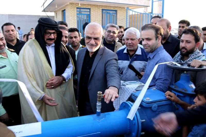 ۶۰ پروژه آبرسانی در ۱۴ شهرستان و ۱۶۲ روستای خوزستان افتتاح شد