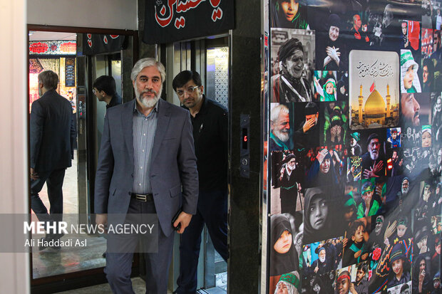 یاسر احمدوند معاون فرهنگی وزیر فرهنگ و ارشاد اسلامی در خبرگزاری مهر حضور دارد