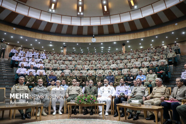 Opening ceremony of academic year in AJA University of army