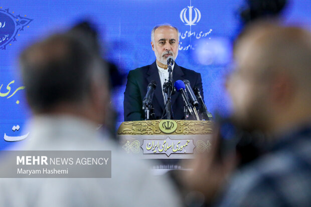 Iran FM spox. press conference
