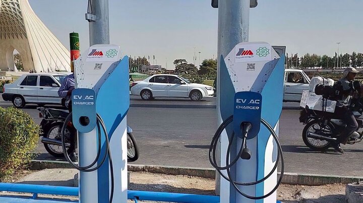 New electric vehicle charging stations launched in Tehran