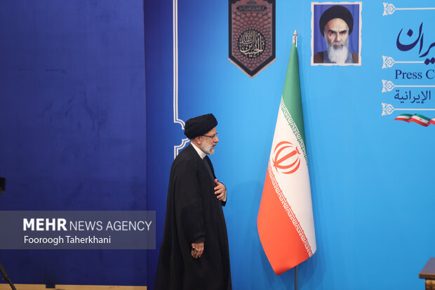 نشست خبری رئیس جمهور