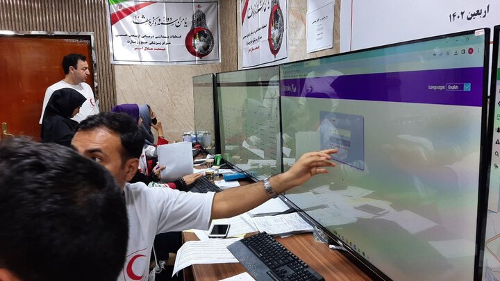 راه اندازی مرکز کنترل و هماهنگی عملیات درمانی هلال احمر
