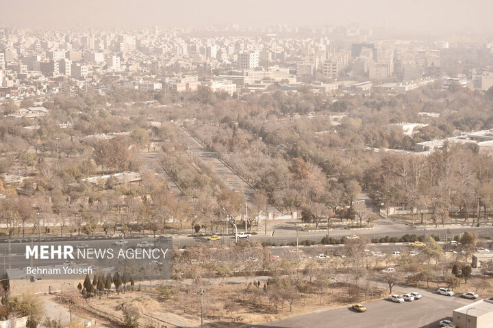 هشدار زرد هواشناسی درباره وزش باد شدید در استان مرکزی