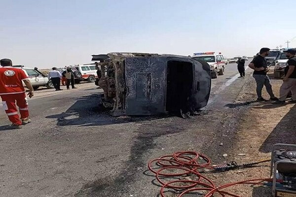 حادث سير يودي بحياة 7زوار إيرانيين بمحافظة واسط العراقية