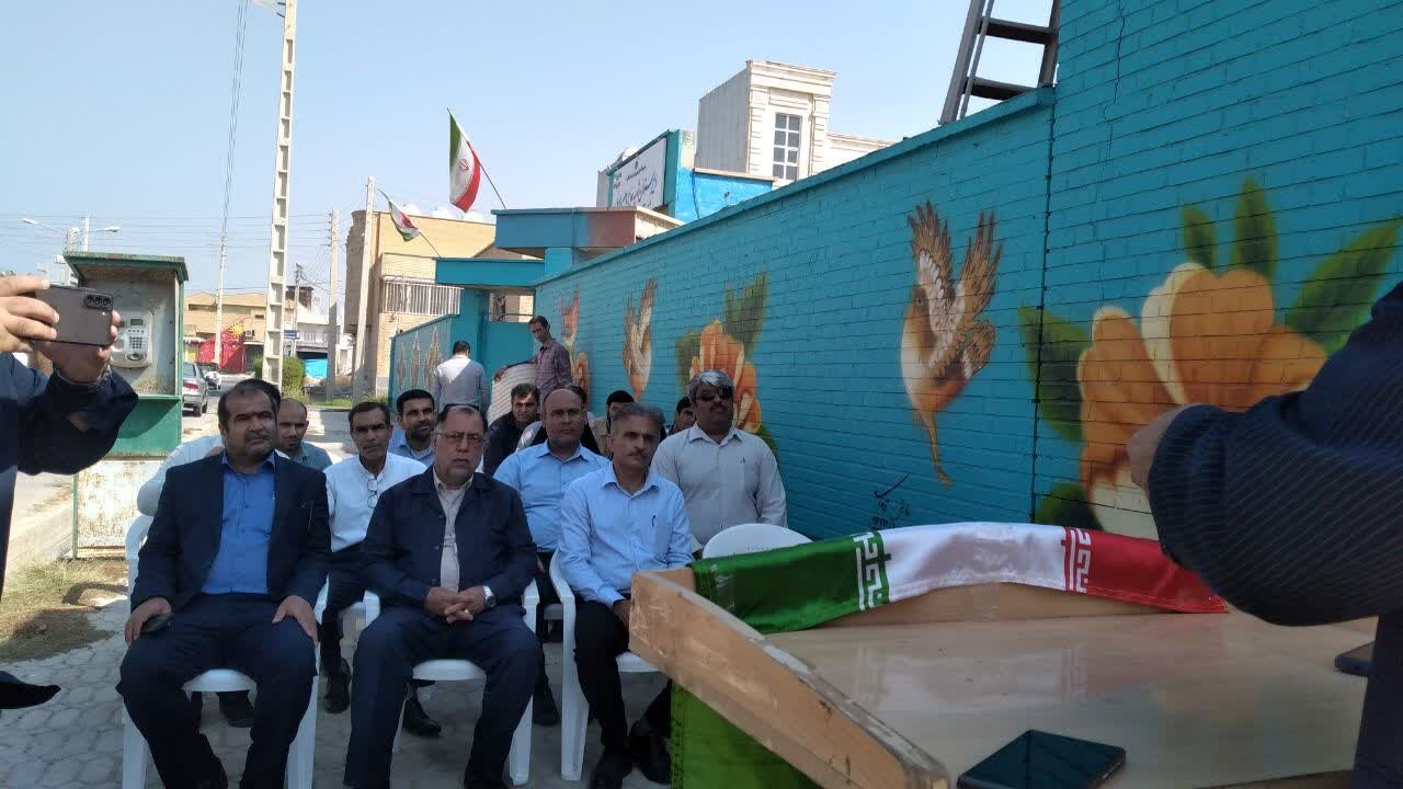 عملیات اجرایی سالن ورزشی چند منظوره آموزش و پرورش گناوه آغاز شد