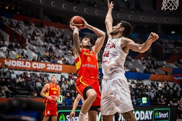 Iran beaten by Spain at FIBA World Cup