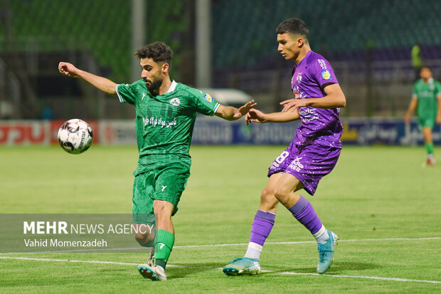 دیدار تیم های فوتبال ذوب آهن - اصفهان