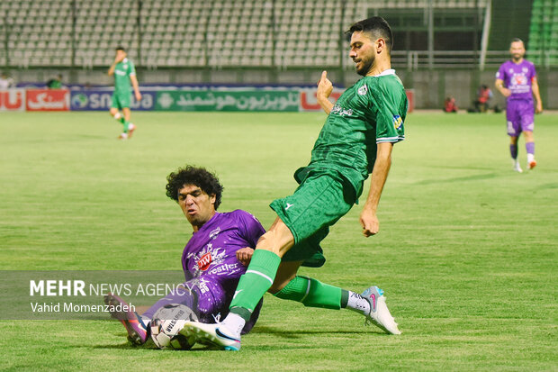 دیدار تیم های فوتبال ذوب آهن - اصفهان