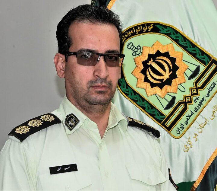 آسمانی شدن یکی از مأموران پلیس در حین خدمت در اراک آسمانی شدن یکی از مأموران پلیس در حین خدمت در اراک