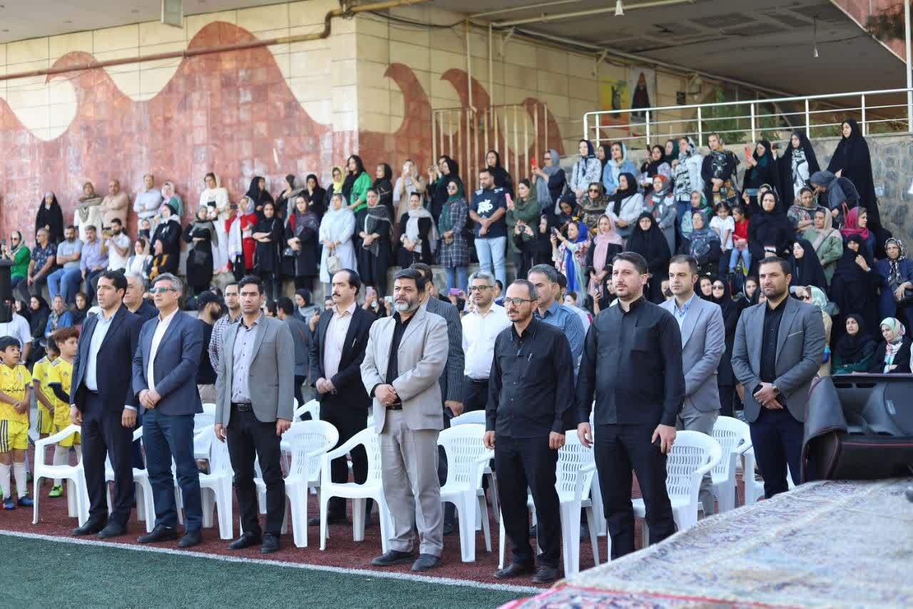 مراسم اختتامیه مدرسه فوتبال شهرداری همدان برگزار شد