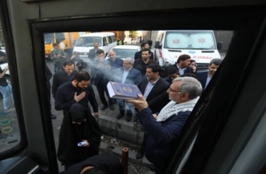 کاروان اربعین وزارت بهداشت بدرقه شد