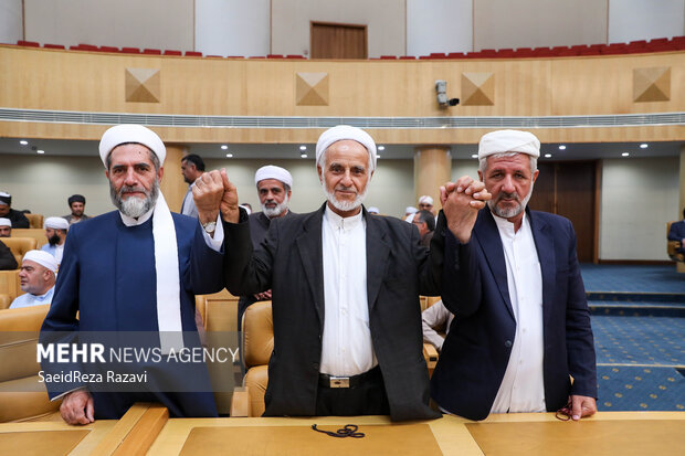 نشست علمای اهل سنت با رئیس جمهور