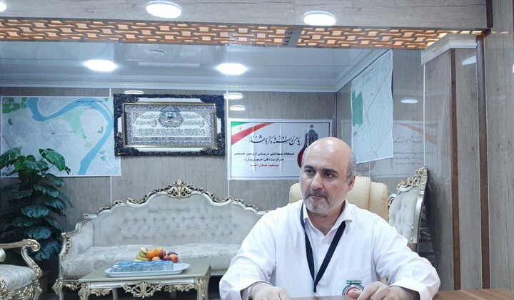 ارائه خدمت به بیش از 300 هزار زائر اربعین از اول ماه صفر