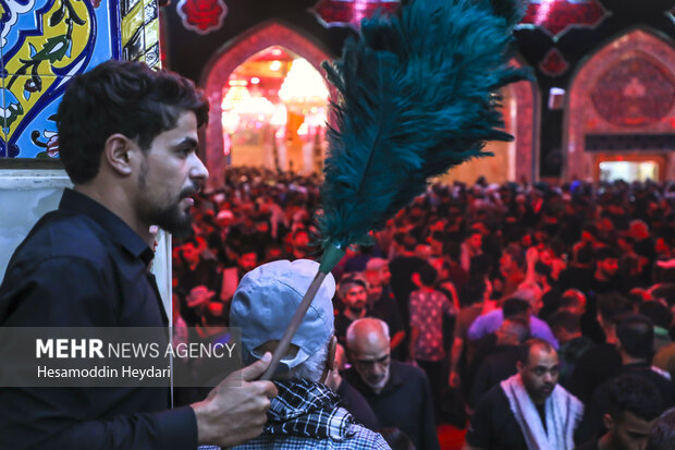 حضور پرشور زائران اربعین حسینی در کربلا