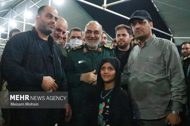 IRGC chief visits Shalamcheh border between Iran, Iraq
