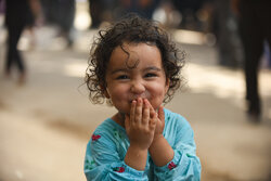 Children in Arbaeen pilgrimage