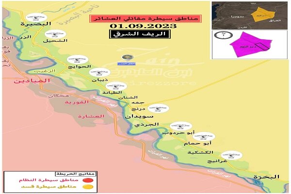 نبرد سنگین شبه نظامیان آمریکایی و عشایر عربی در دیرالزور سوریه/ «ذیبان» به کنترل عشایر درآمد