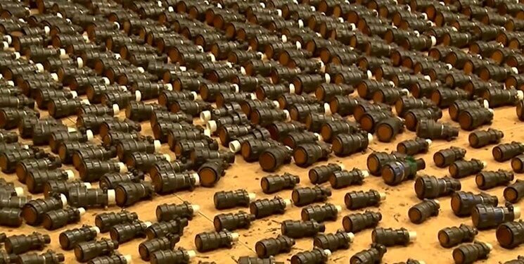 Counterfeit missile parts that Mossad's agents tried to deceive Iran into purchasing them.