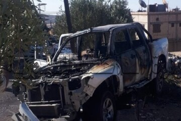 انفجار بمب جاسازی شده در خودرو یک مقام دولت سوریه در حومه دمشق