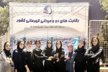 درخشش دختران دو و میدانی کار کردستانی در رقابت‌های قهرمانی کشور
