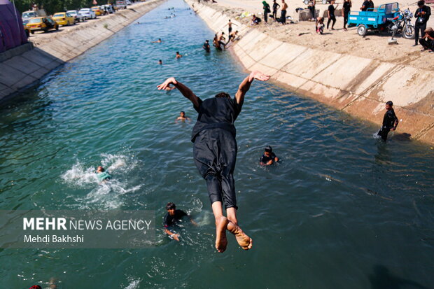 پیاده روی اربعین حسینی در مسیر طویریج