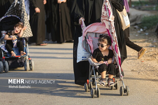 مراقبت از کودکان در مراسم اربعین