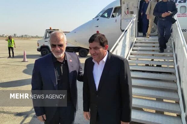  النائب الأول للرئيس الإيراني يغادر طهران متوجهاً إلى مينسك
