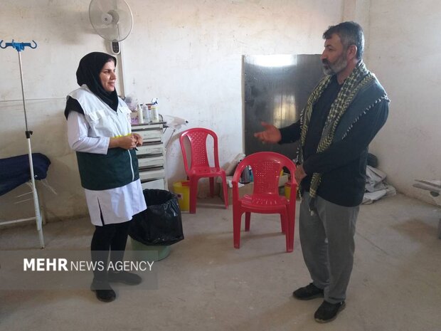 خدمات رسانی کادر درمانی بوشهر به ۳۳ هزار زائر اربعین در عراق