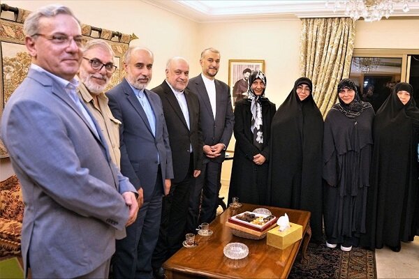 Amir-Abdollahian meets Imam Musa al-Sadr family in Beirut Amir-Abdollahian meets Imam Musa al-Sadr family in Beirut