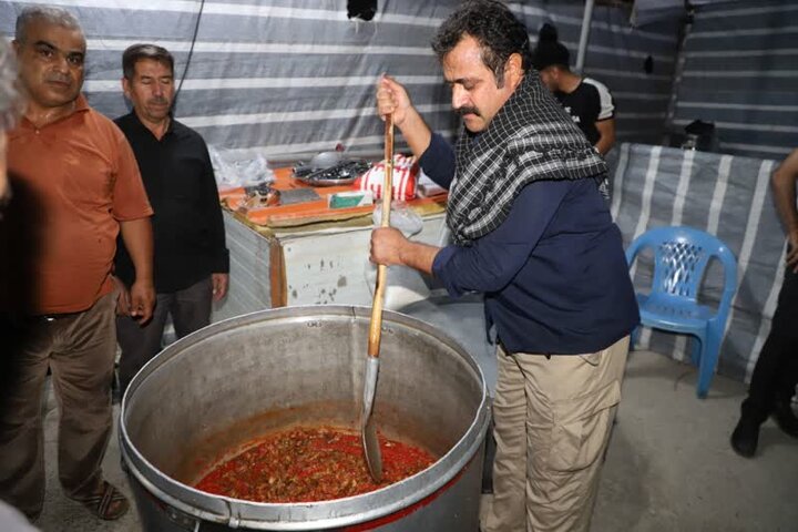 موکبهای لرستان بهوقت اربعین/ از نذورات مردمی تا خادمی داوطلبانه