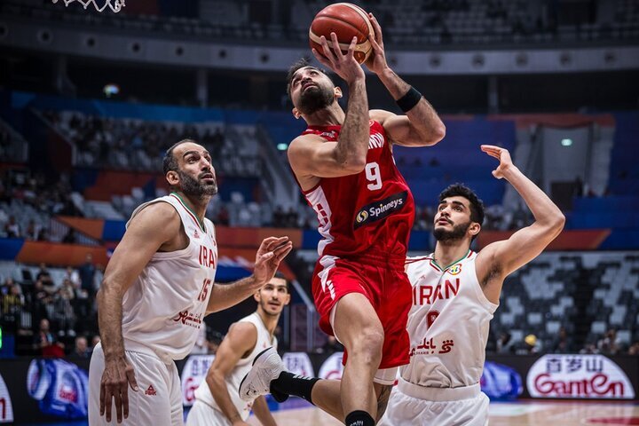 Iran lose to Lebanon at FIBA Basketball World Cup