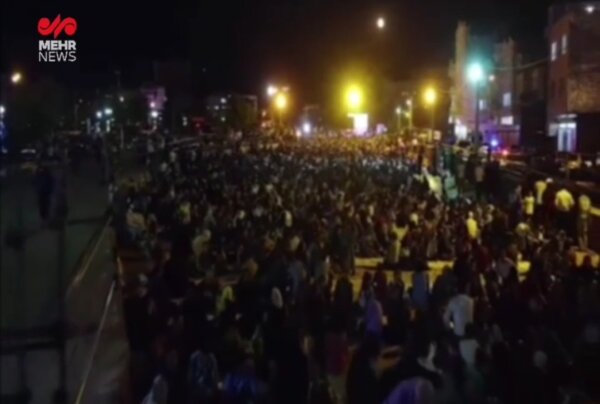 مراسم ۱۰ هزار نفری اربعین حسینی در مریوان