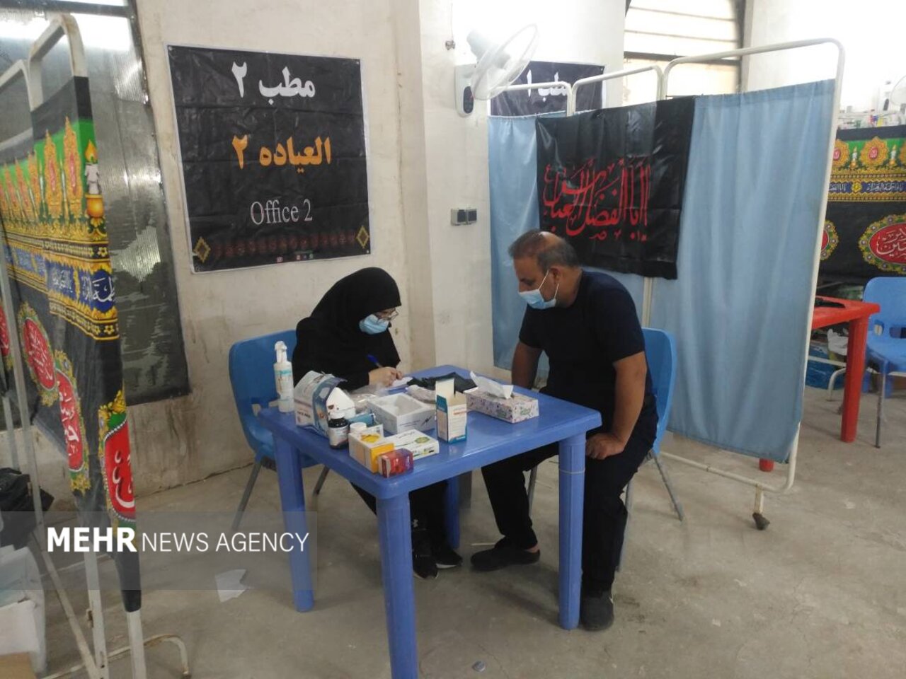 ارائه ۶۰هزار خدمت در موکب های درمانی هرمزگان در عراق