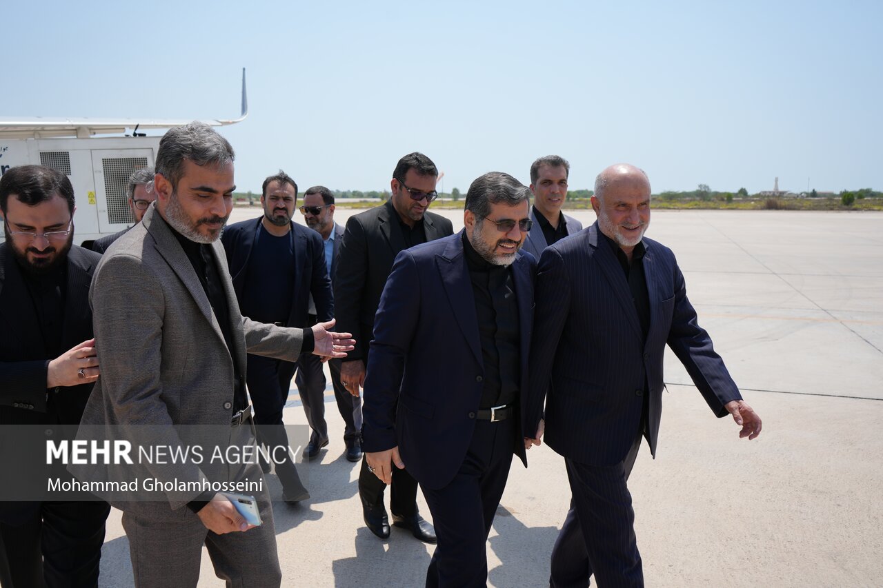 وزیر فرهنگ و ارشاد اسلامی وارد استان بوشهر شد