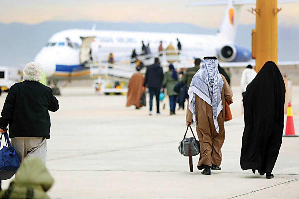 فرودگاه بین‌المللی مشهد میزبان نخستین زائران حج عمره