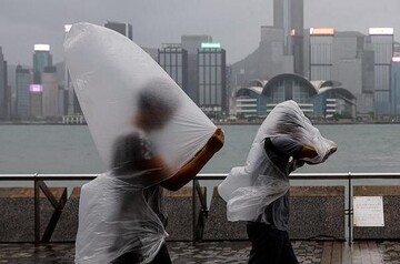توقف پروازها و تعطیلی مدارس در هنگ کنگ با نزدیک شدن توفان سائولا