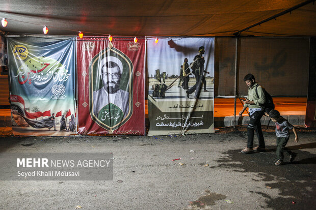 تردد زائران اربعین حسینی از مرز چذابه