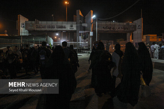 تردد آسان و ایمن زائران اربعین در مرز شلمچه با تمهیدات ویژه